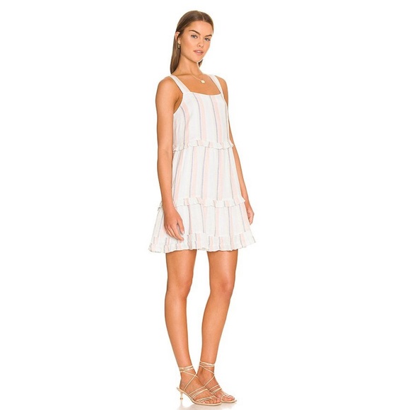 Rails NWT Sandy Dress in Biarritz Multi Stripe | Size XS | Linen Blend - Picture 15 of 15